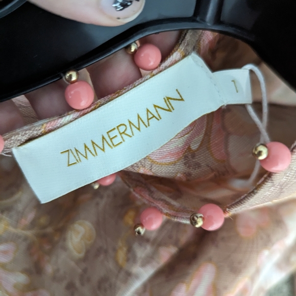 Zimmermann Kaleidoscope Belted Midi-Dress - Picture 4 of 10